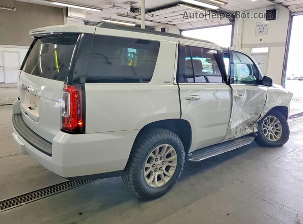 1GKS2BKC8HR124809 2017 GMC YUKON White Задня права чверть