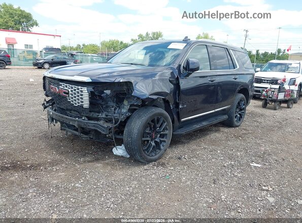 1GKS2BKD9PR273558 2023 GMC YUKON Black წინა მარცხენა ხედი სამი მეოთხედიდან
