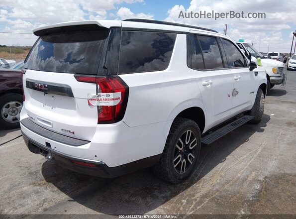 1GKS2CKD7NR307628 2022 GMC YUKON Белый Задняя правая четверть