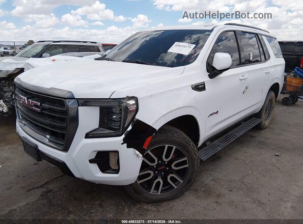 1GKS2CKD7NR307628 2022 GMC YUKON Белый Передняя левая четверть