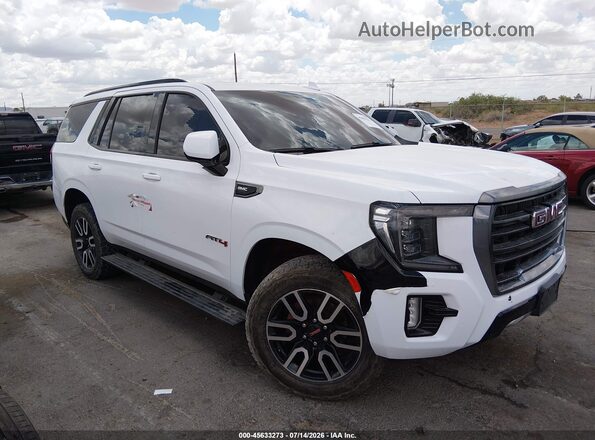 1GKS2CKD7NR307628 2022 GMC YUKON Белый Вид задней части салона