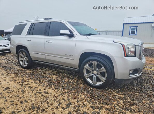 1GKS2CKJ1GR438286 2016 GMC YUKON Серебряный Передняя правая четверть