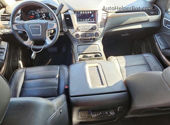 1GKS2CKJ3JR350198 2018 GMC YUKON Black Widok deski rozdzielczej