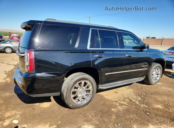 1GKS2CKJ3JR350198 2018 GMC YUKON Black Tył prawy