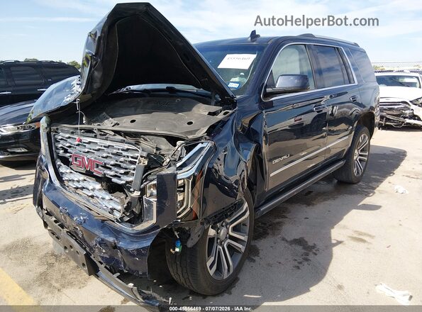 1GKS2CKJ3LR211434 2020 GMC YUKON Dark Blue წინა მარცხენა ხედი სამი მეოთხედიდან