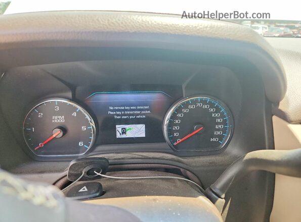 1GKS2CKJ5HR378689 2017 GMC YUKON White Вид щитка приладів