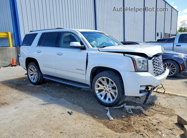 1GKS2CKJ5JR323651 2018 GMC YUKON White Przód prawy