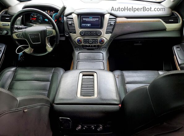 1GKS2CKJ5LR229157 2020 GMC YUKON Black წინა პანელის ხედი