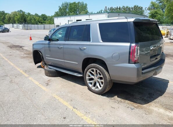 1GKS2CKJ6JR236082 2018 GMC YUKON Silver Rear left