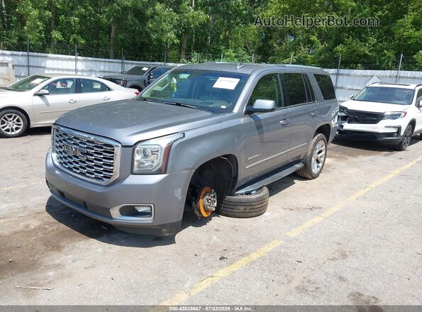 1GKS2CKJ6JR236082 2018 GMC YUKON Silver Front left