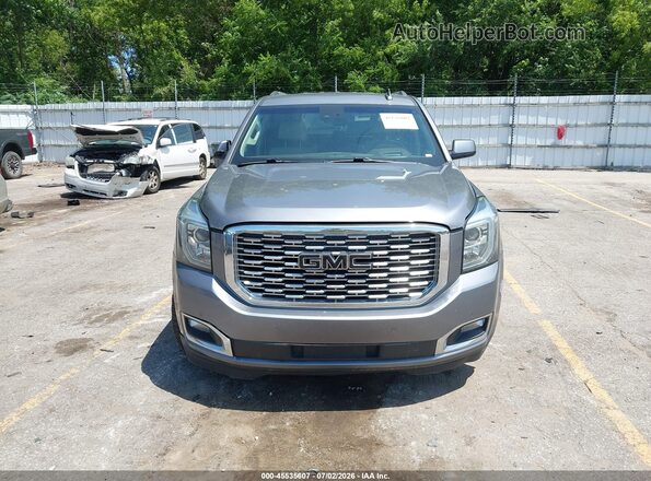1GKS2CKJ6JR236082 2018 GMC YUKON Silver Instrument cluster view