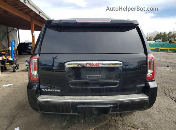 1GKS2CKJ7GR251246 2016 GMC YUKON Black Widok z tyłu