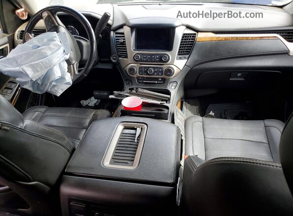 1GKS2CKJ7GR251246 2016 GMC YUKON Black Widok deski rozdzielczej