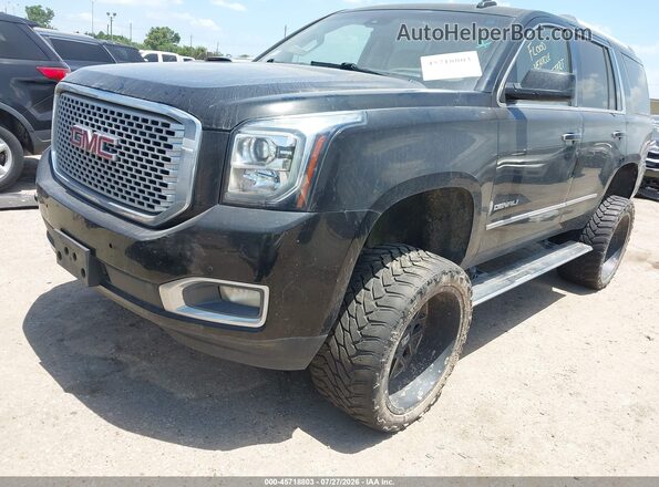 1GKS2CKJ7GR328813 2016 GMC YUKON Black Передня ліва чверть