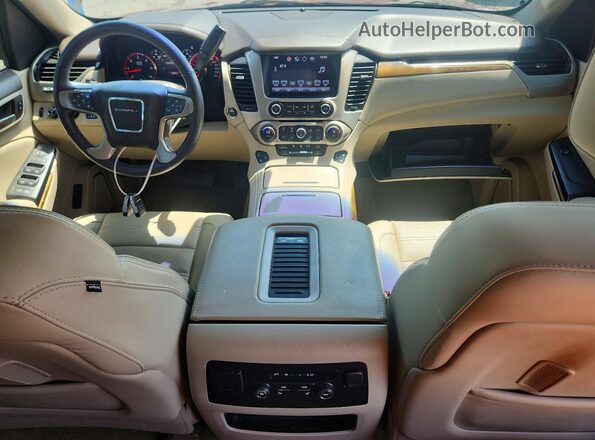 1GKS2CKJ7GR339763 2016 GMC YUKON Red Առջևի վահանակի տեսք