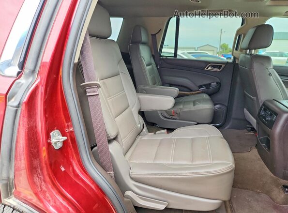 1GKS2CKJ9HR240637 2017 GMC YUKON Maroon Widok wnętrza z tyłu