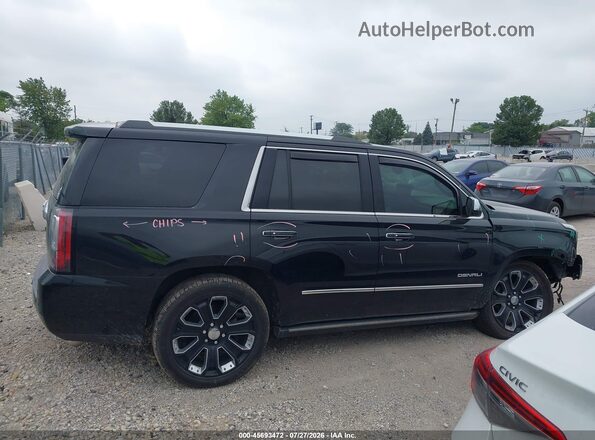1GKS2CKJ9KR219214 2019 GMC YUKON Черный Вид задней части салона