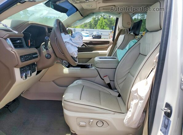 1GKS2DKL1MR354472 2021 GMC YUKON White Вид салону спереду