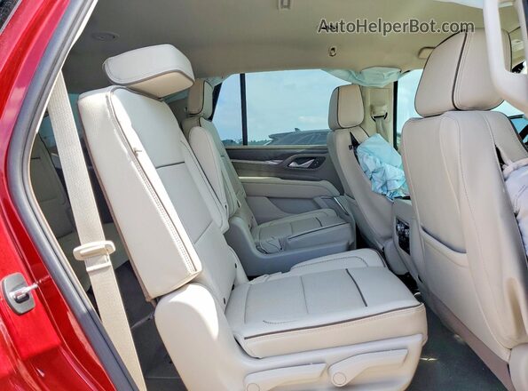 1GKS2DKL1PR259222 2023 GMC YUKON Темно-бордовый Вид задней части салона