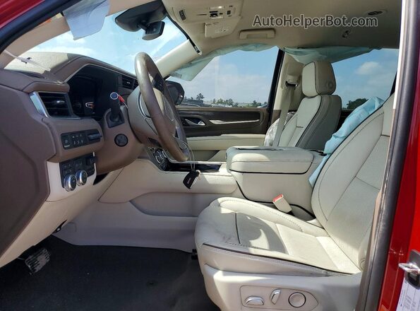 1GKS2DKL1PR259222 2023 GMC YUKON Темно-бордовый Вид салона спереди