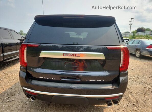 1GKS2DKL2PR349365 2023 GMC YUKON Черный Вид сзади