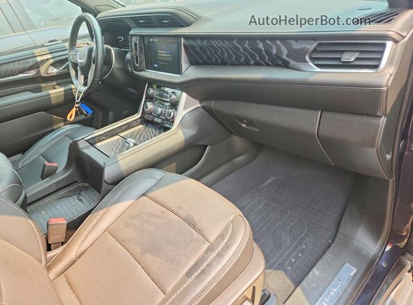 1GKS2DKL2PR349365 2023 GMC YUKON Черный Вид панели приборов