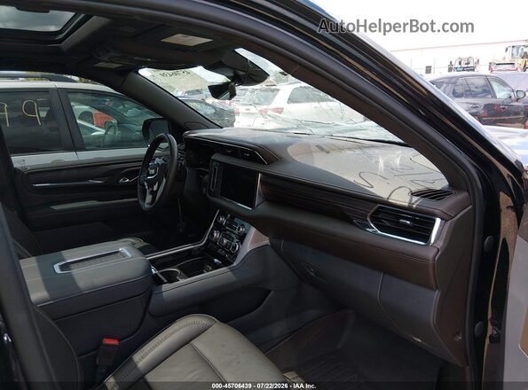 1GKS2DKL3PR278712 2023 GMC YUKON Black Widok wnętrza z przodu