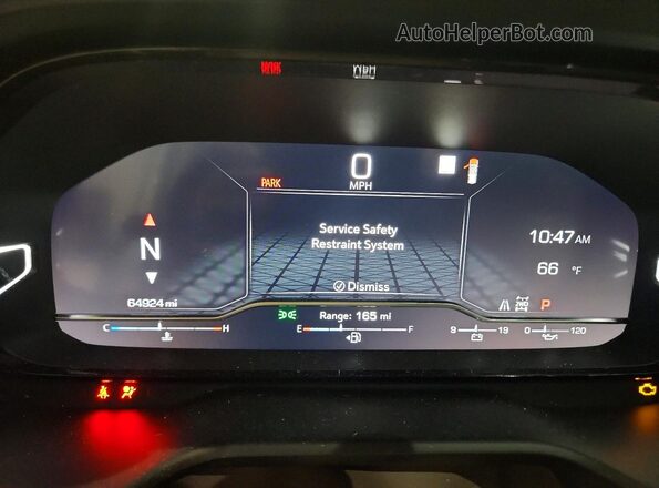 1GKS2DKL7PR171047 2023 GMC YUKON White Instrument cluster view