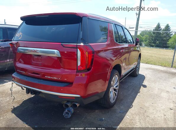 1GKS2DKL8MR284646 2021 GMC YUKON Red უკანა მარჯვენა