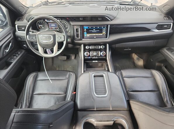 1GKS2DKL9MR135114 2021 GMC YUKON Угольный Вид панели приборов
