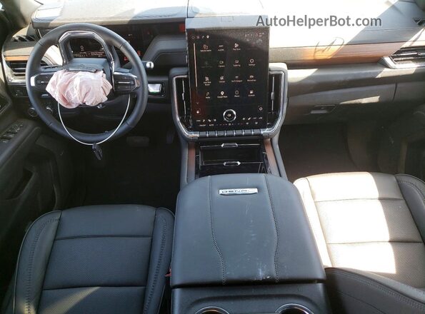 1GKS2DKL9TR245675 2026 GMC YUKON Черный Вид панели приборов
