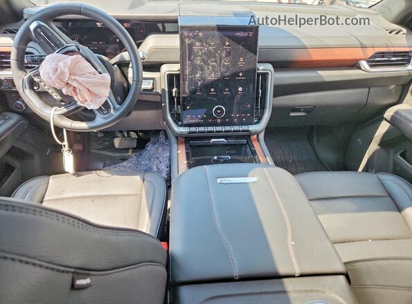 1GKS2DRL2SR308636 2025 GMC YUKON Black Widok deski rozdzielczej