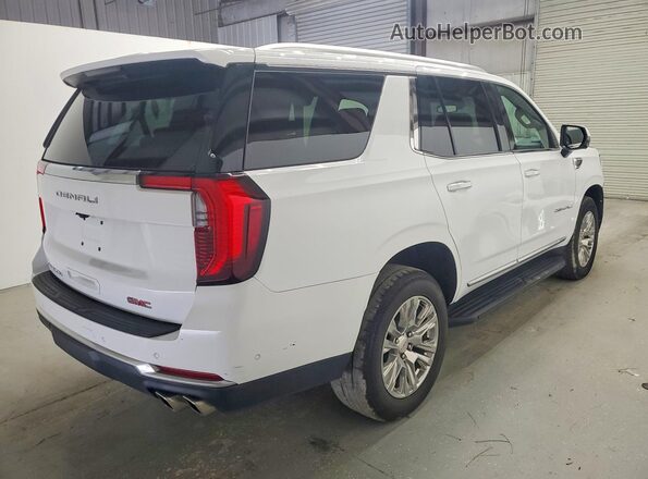 1GKS2DRL4SR245152 2025 GMC YUKON Белый Задняя правая четверть