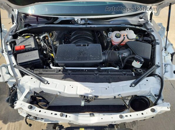 1GKS2DRL6SR218308 2025 GMC YUKON White ძრავის განყოფილების ხედი