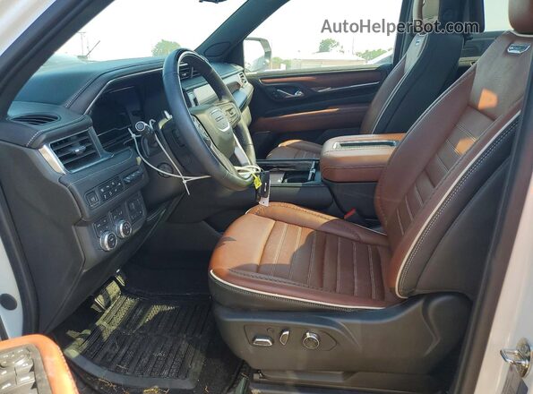 1GKS2EKL0PR354053 2023 GMC YUKON White Vista interior delantera