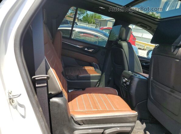 1GKS2EKL0PR354053 2023 GMC YUKON White Vista interior trasera