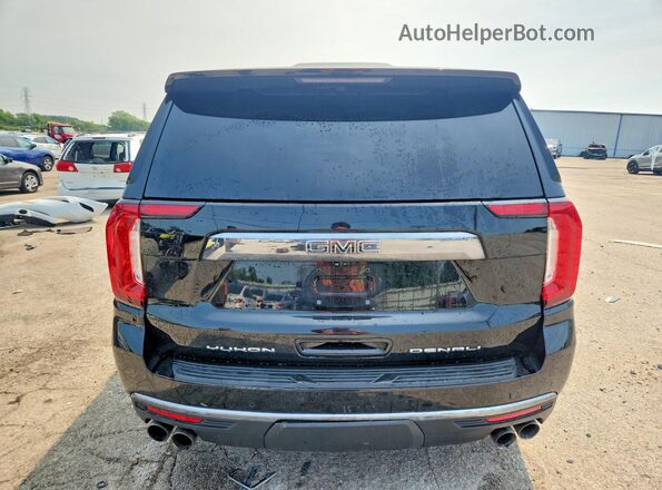 1GKS2EKL6PR136358 2023 GMC YUKON Black Widok z tyłu