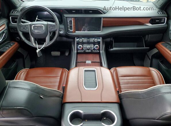 1GKS2EKL6PR136358 2023 GMC YUKON Black Widok deski rozdzielczej