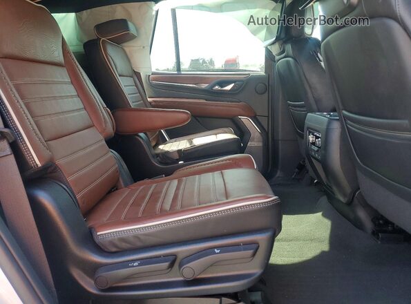 1GKS2EKL6PR162006 2023 GMC YUKON White Vista de los asientos traseros