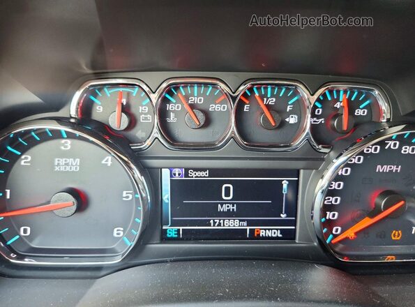 1GKS2FKC2JR362989 2018 GMC YUKON White Widok zestawu wskaźników