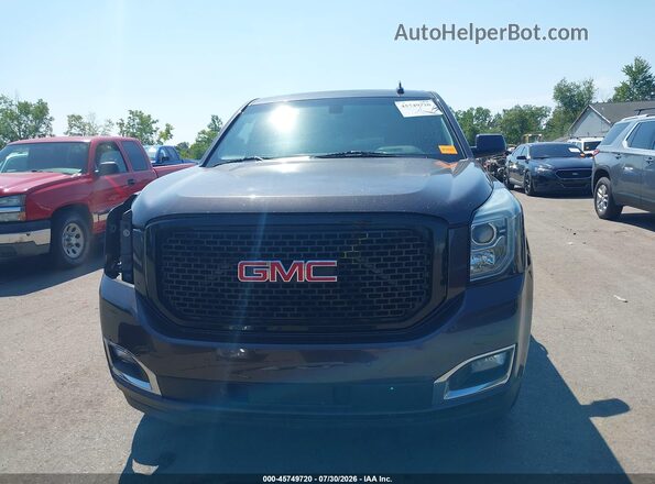 1GKS2FKC9GR192980 2016 GMC YUKON Black Widok wnętrza z tyłu