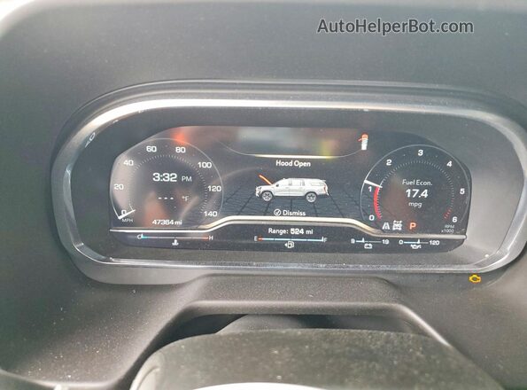 1GKS2FKDXRR307159 2024 GMC YUKON White Vista del cuadro de instrumentos