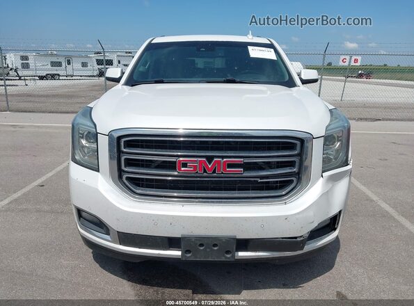 1GKS2GKC1GR354123 2016 GMC YUKON White Widok zestawu wskaźników