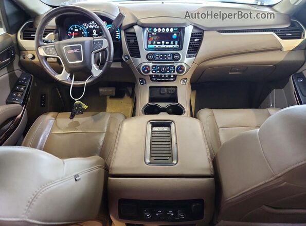 1GKS2GKC1HR324637 2017 GMC YUKON Gray Вид панелі приладів