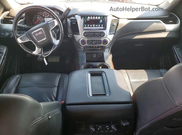 1GKS2GKC1JR332629 2018 GMC YUKON White Вид панелі приладів