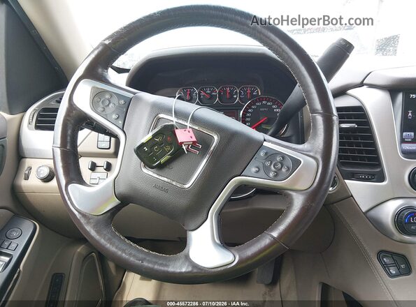 1GKS2GKC2GR365907 2016 GMC YUKON Silver Vista del salpicadero
