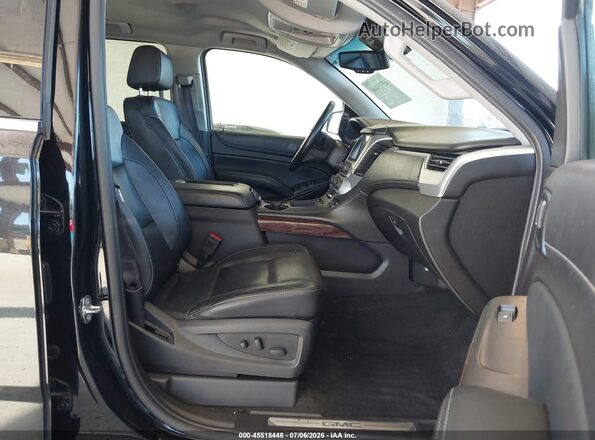 1GKS2GKC4HR137280 2017 GMC YUKON Black წინა სალონის ხედი