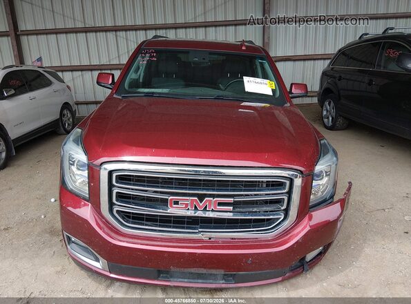 1GKS2GKC5GR359650 2016 GMC YUKON Red Вид щитка приладів