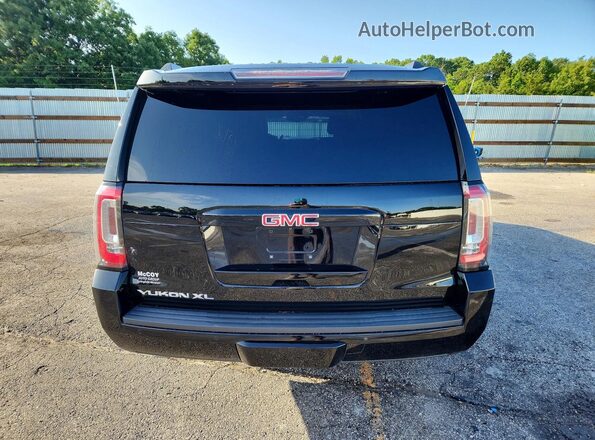1GKS2GKC6JR366842 2018 GMC YUKON Black უკანა ხედი