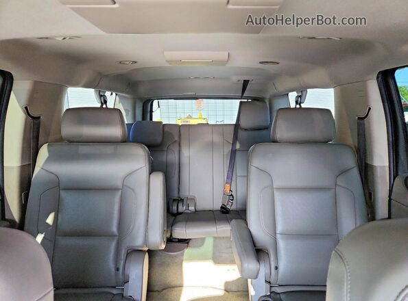 1GKS2GKC6JR366842 2018 GMC YUKON Black უკანა სავარძლების ხედი